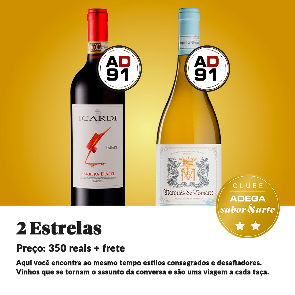 Clube Sabor & Arte - Duas Estrelas