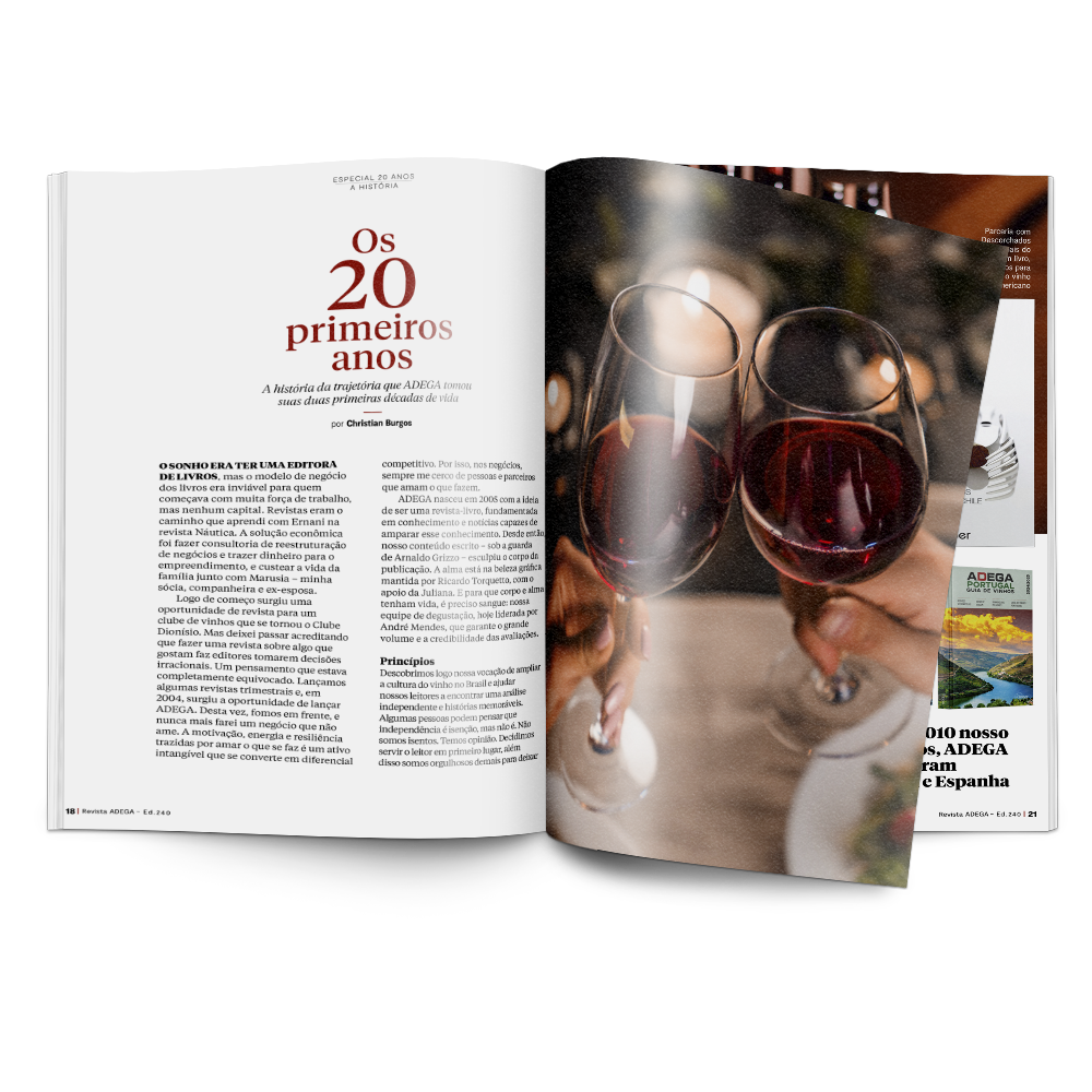 Assinatura Revista ADEGA Impressa - 1 ano